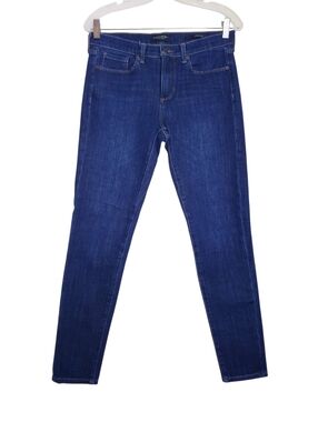 Banana Republic Stretch Skinny Suzy Medium Wasg Jeans Women's Size 28 Long